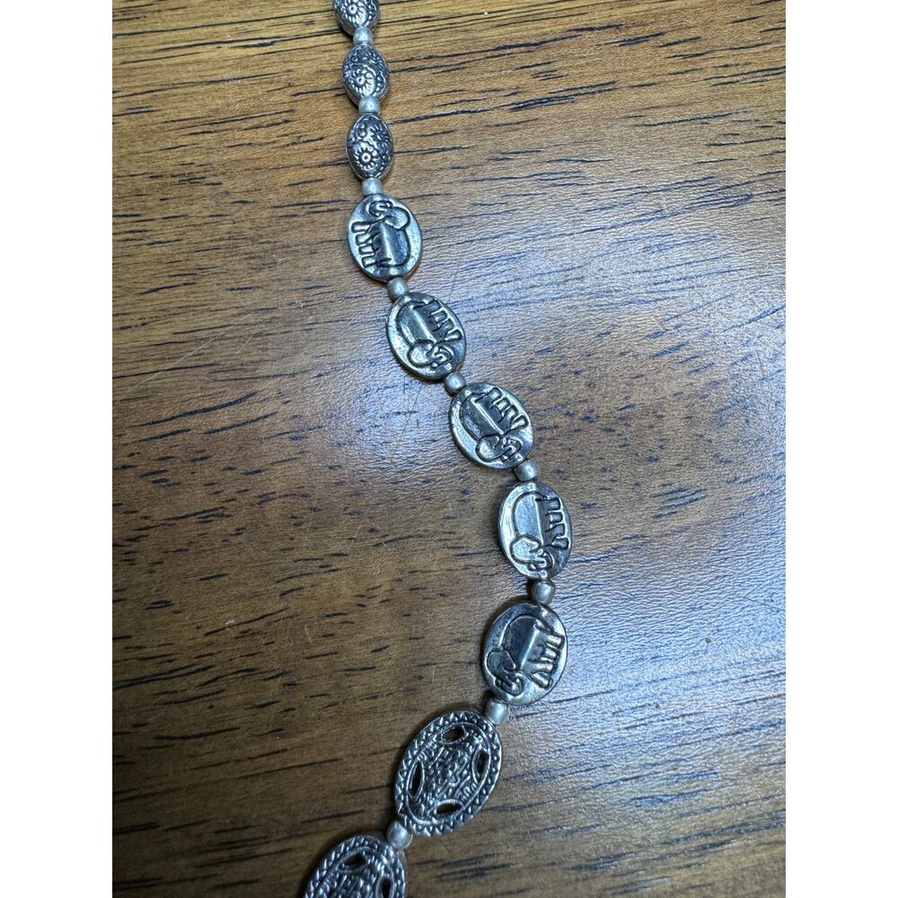 Ganesha Pendant Necklace With Lucky Elephants. - Picture 6 of 6